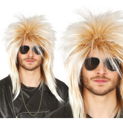 Pánská paruka rocker blonďák